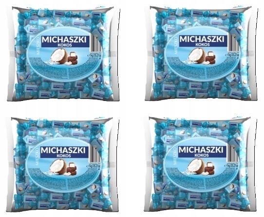 4 x 1 kg Mieszko Michašky kokosové