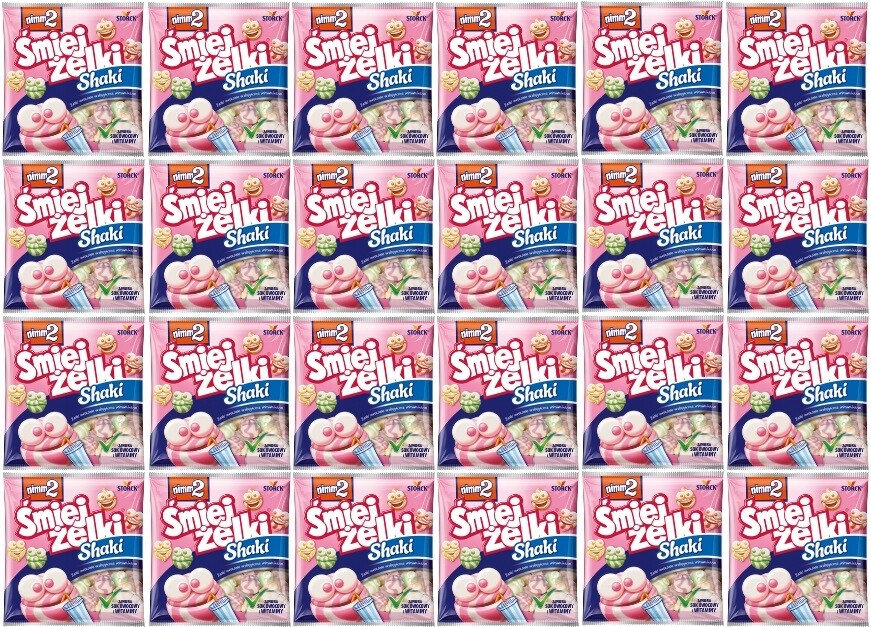 24x 90g NIMM2 Smetánky Shaki Karton