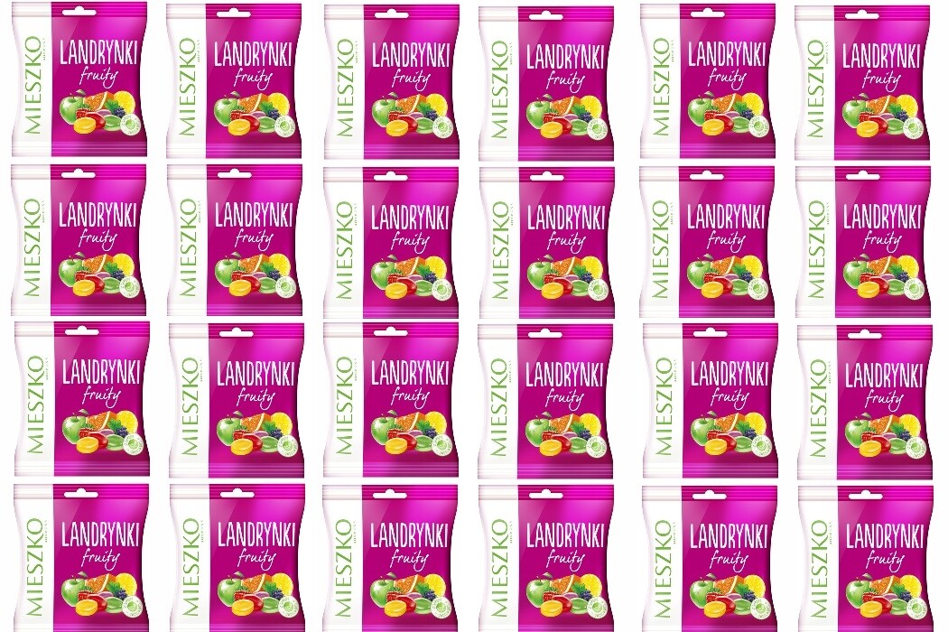 24x 90g Mieszko Ovocné landrynky Karton