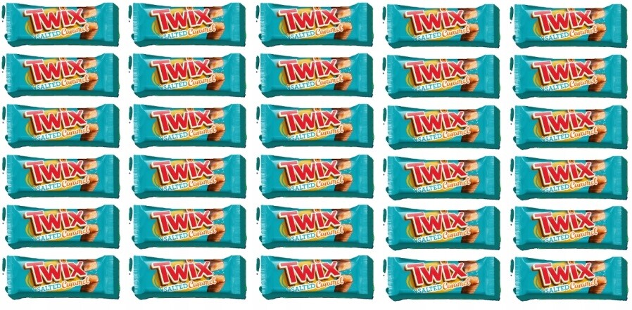30x 46g tyčinka Twix Slaný karamel Karton