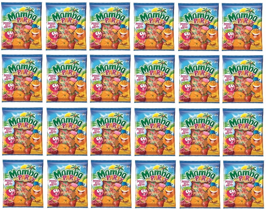 24x 140g žvýkací bonbón Mamba Party Karton
