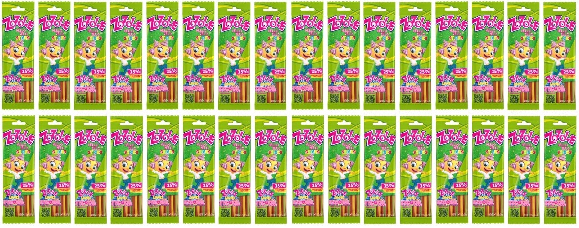 32x 75g Zozole Želé Bonbony Sticks Karton