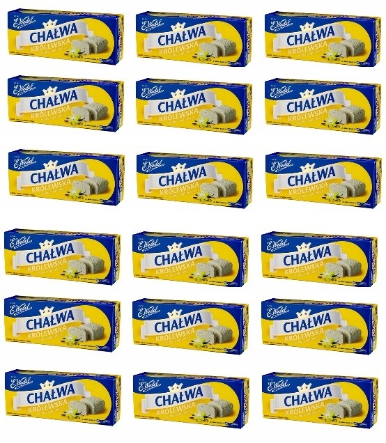 18x 250g Wedel Chalva Halva Karton