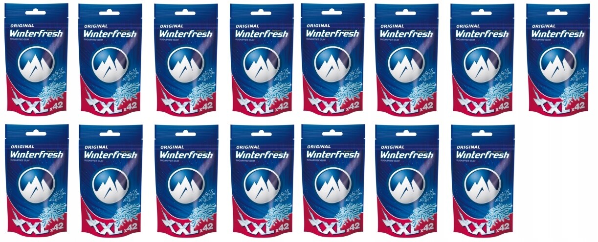 15x 58g Winterfresh Original 42 dražé Karton