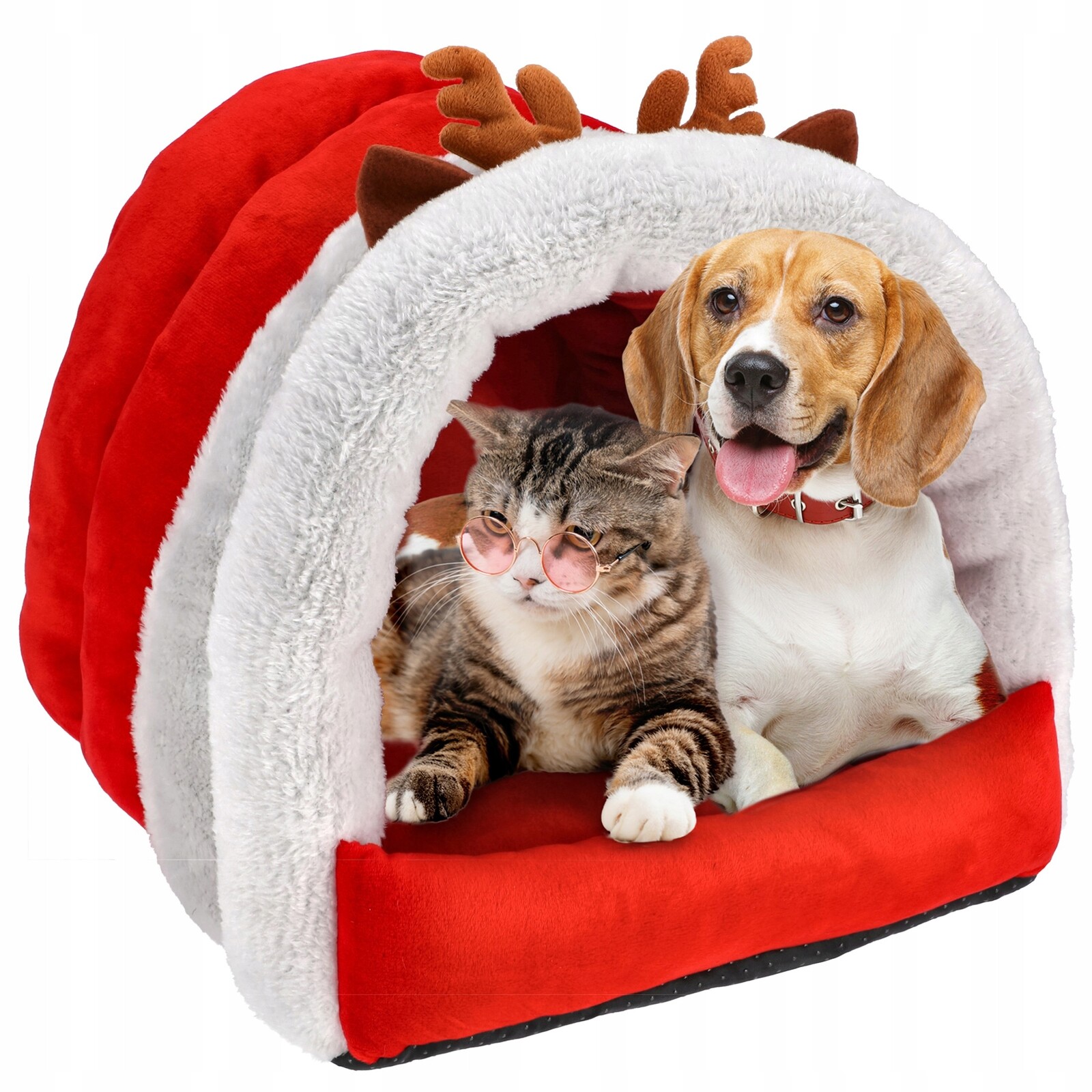 Pelíšek Pelíšek Pro Kočky A Polštář Měkký Polštář, Dárek Od Mikulíka