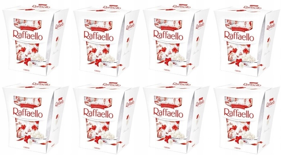 8x 230g pralinky Ferrero Raffaello pralinky