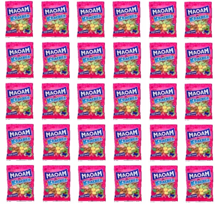30 x 140 g Maomam Kracher Ovocné žvýkací bonbóny Karton