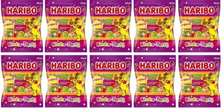 20x 250g Haribo Kinder-Party Minis Karton