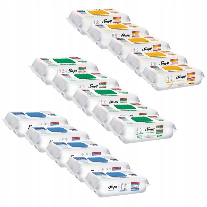 Sleepy Easy Clean univerzální Vlhčené ubrousky na čištění 3x5 kusů