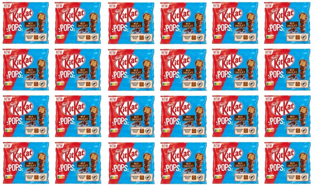 24 x 40 g Nestle KitKat Pops Karton