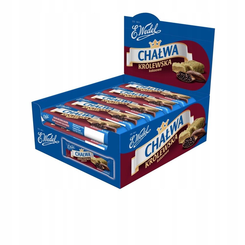 20x 50g Wedel Chalva -Vanilka Halva Karton