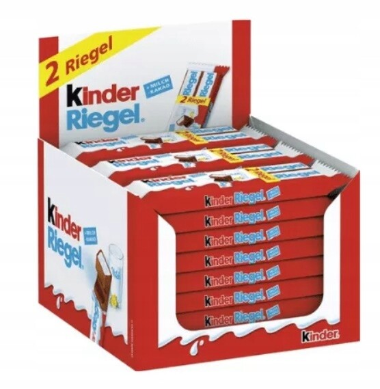 24 x 42 g Ferrero Kinder Chocolate Maxi čokoládové tyčinky Karton