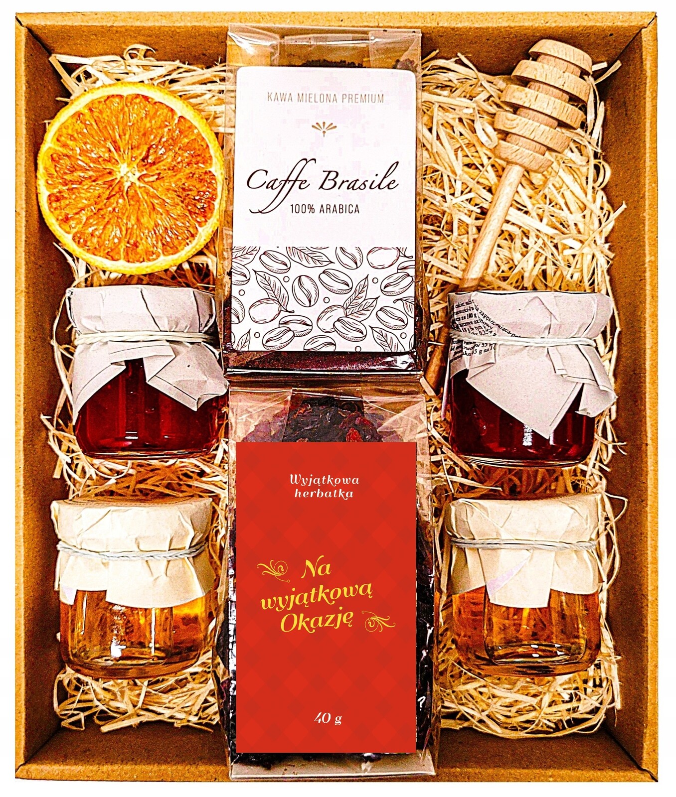 Dárkový Koš Dárek Dárkové Balení Čaje Med K Narozeninám Jmeniny