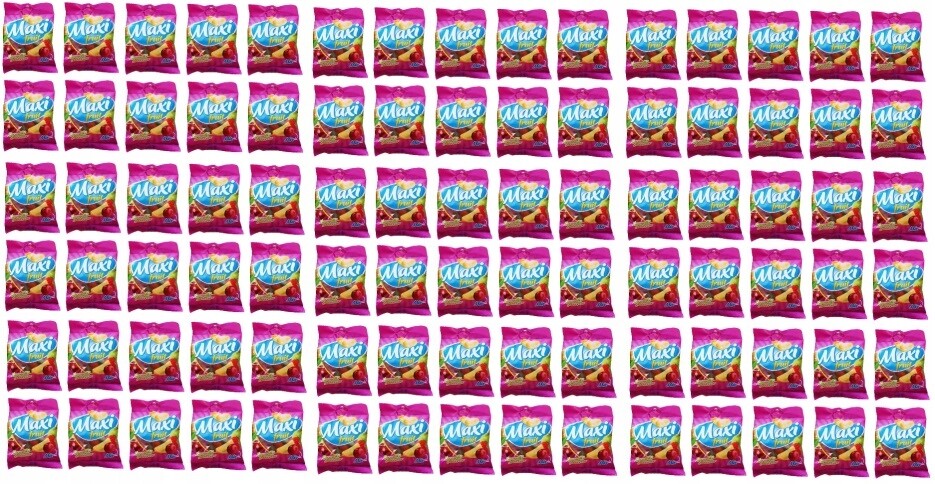 90x 80g Karwit tvrdé Karamelky bonbóny v krabičce