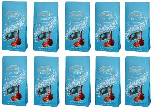 10x 100g Lindt Lindor pralinky Slaný karamel Karton