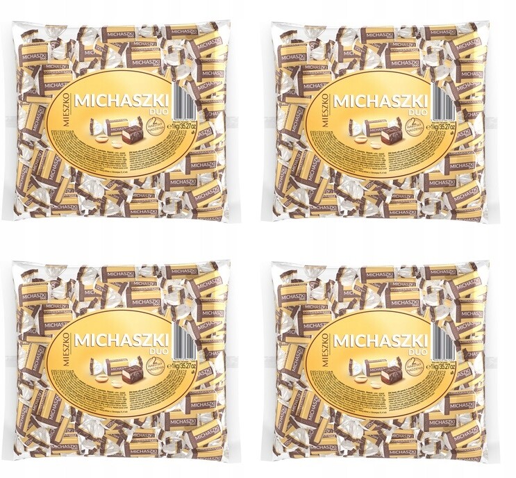 4x 1kg Mieszko bonbony Michaszki bonbóny