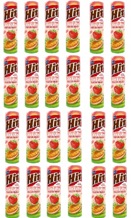 24x 220g Bahlsen sušenky sušenky idylické jahoda Karton