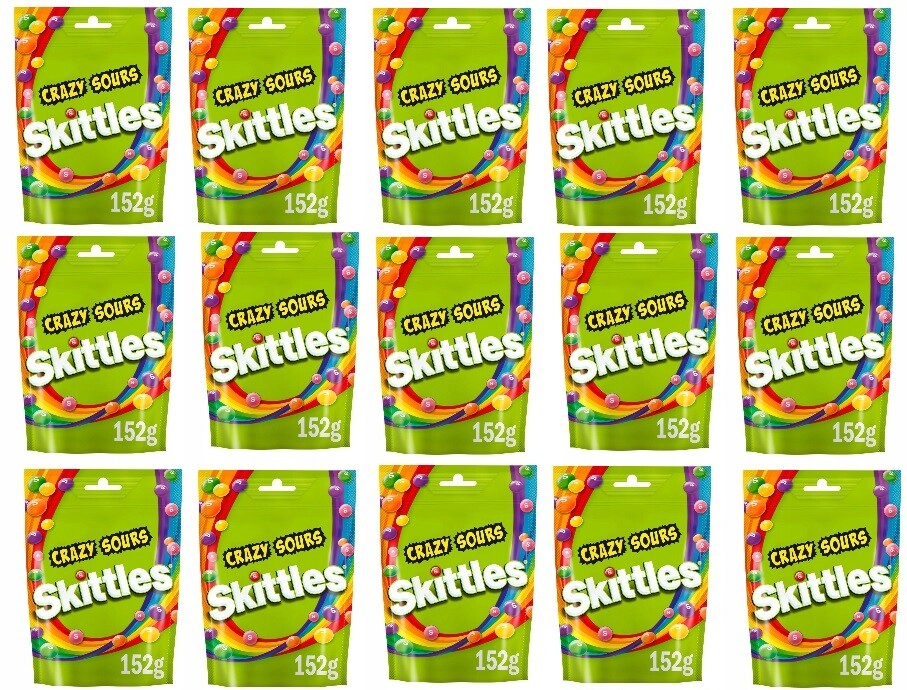 15x 152g Skittles dražé Karton