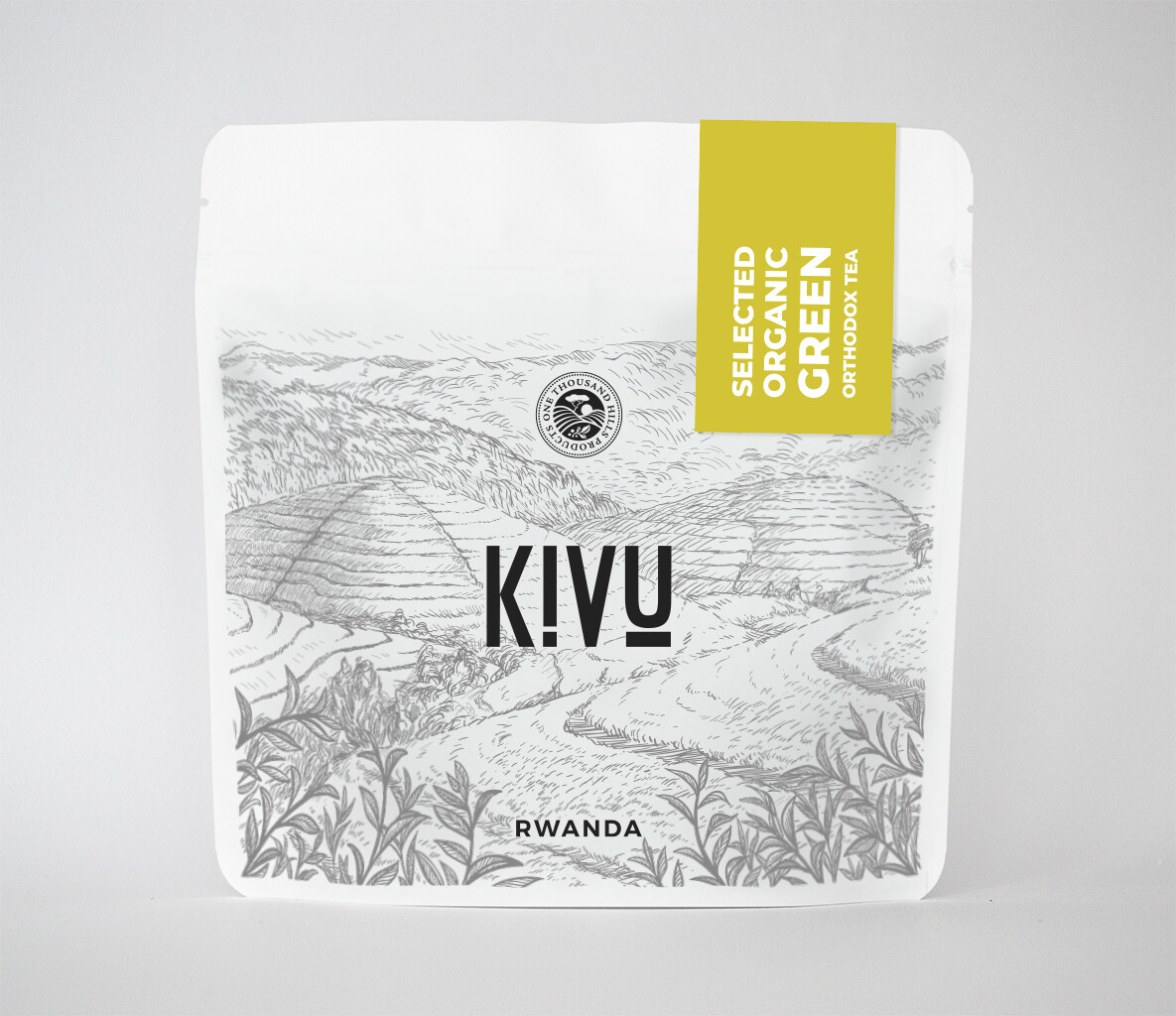 Čaj Zelený Kivu Select Green Organic třídy Bop 500 g