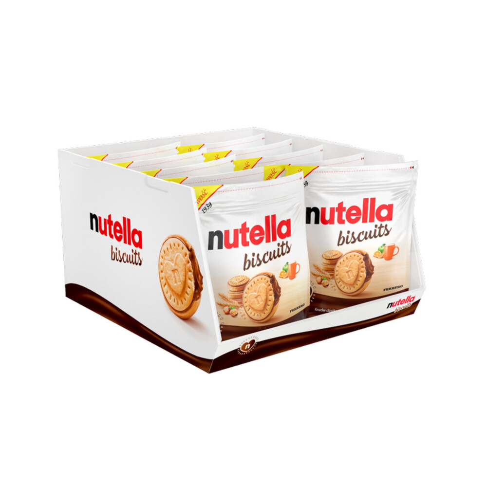 10 x 193 g Nutella Biscuits sušenky Karton