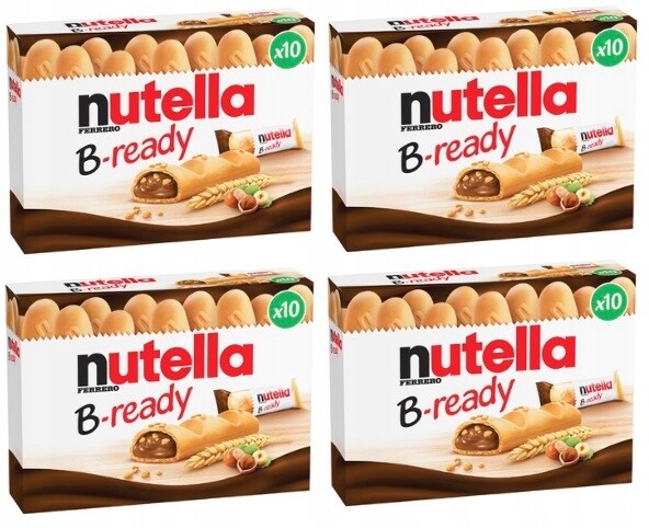 40x 22g Nutella B-ready Oplatek se smetanou 10 ks