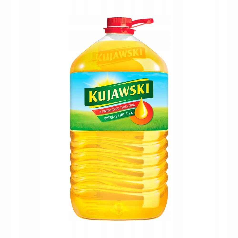 Řepkový olej Kujawski z prvního lisování 5 l