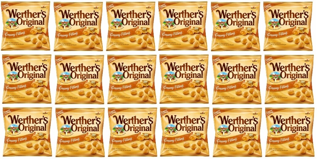 18 x 80 g Werther's Original Krémová náplň Karton