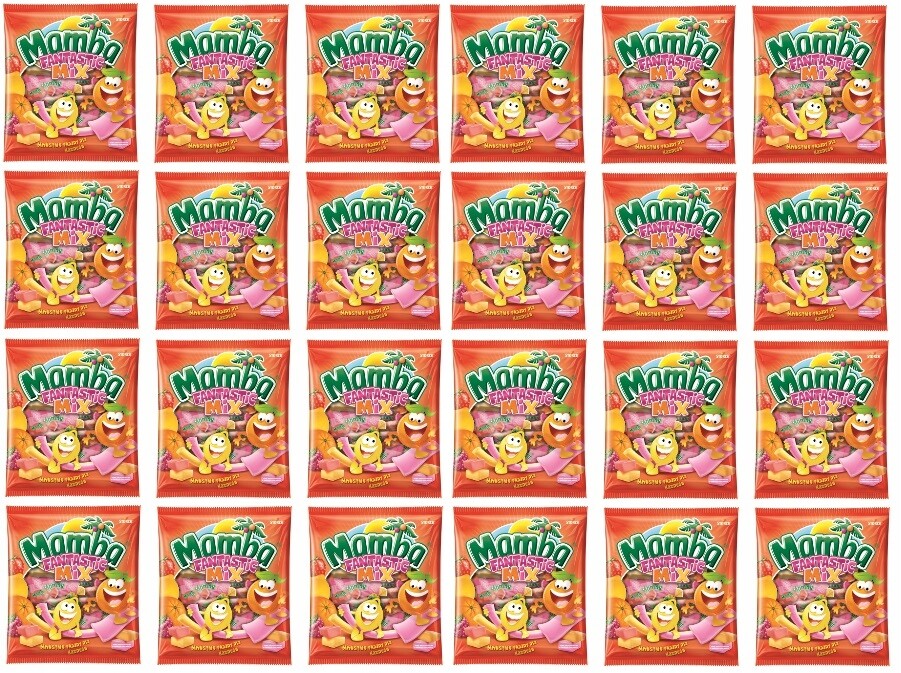 24x 140g žvýkací bonbón Mamba Fantastic Mix Karton