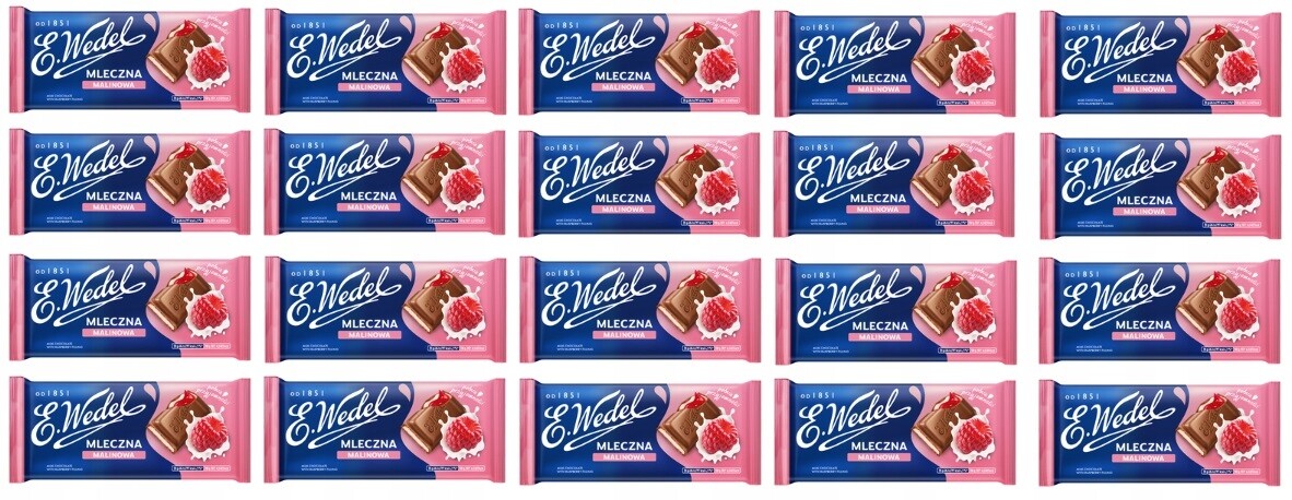 20x 100g Wedel Čokoláda čokoláda v krabičce
