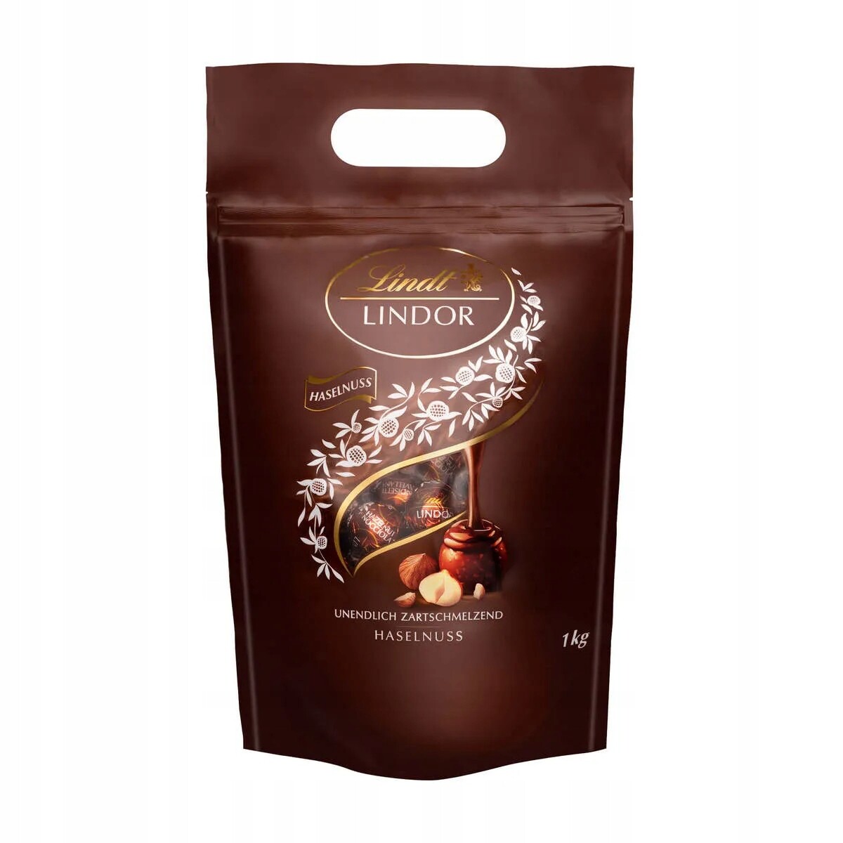 Lindor pralinky Lískový oříšek, 1000g