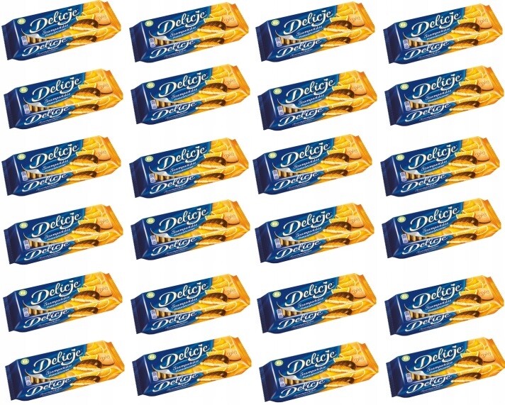 24 x 147 g Piškoty S Želé Šampaňské pomeranč Karton