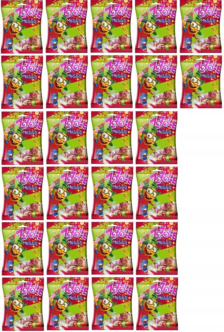 26x 75g Zozole Jablko Jahoda Višeň Karton