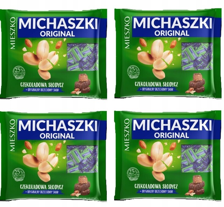 4x 1kg Mieszko Mihaszki originální bonbóny