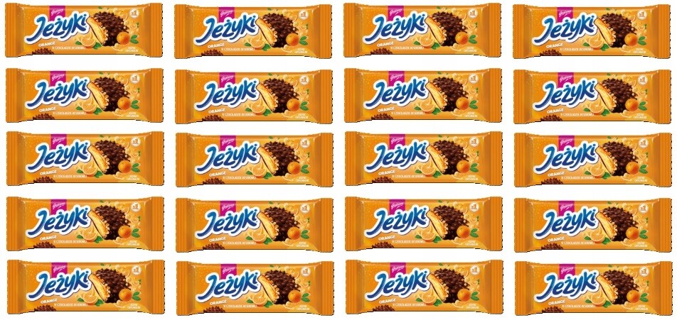 20x 140g Goplana Ježci pomerančové čokoláda Karton