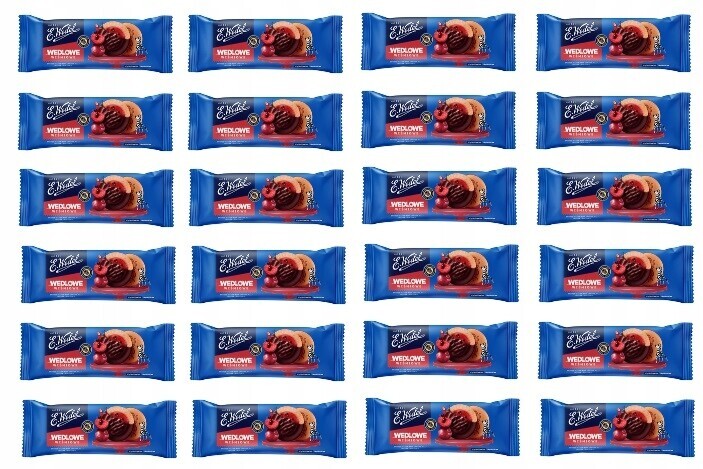 24x 147g Wedel Wedlove Piškoty s třešněmi Karton