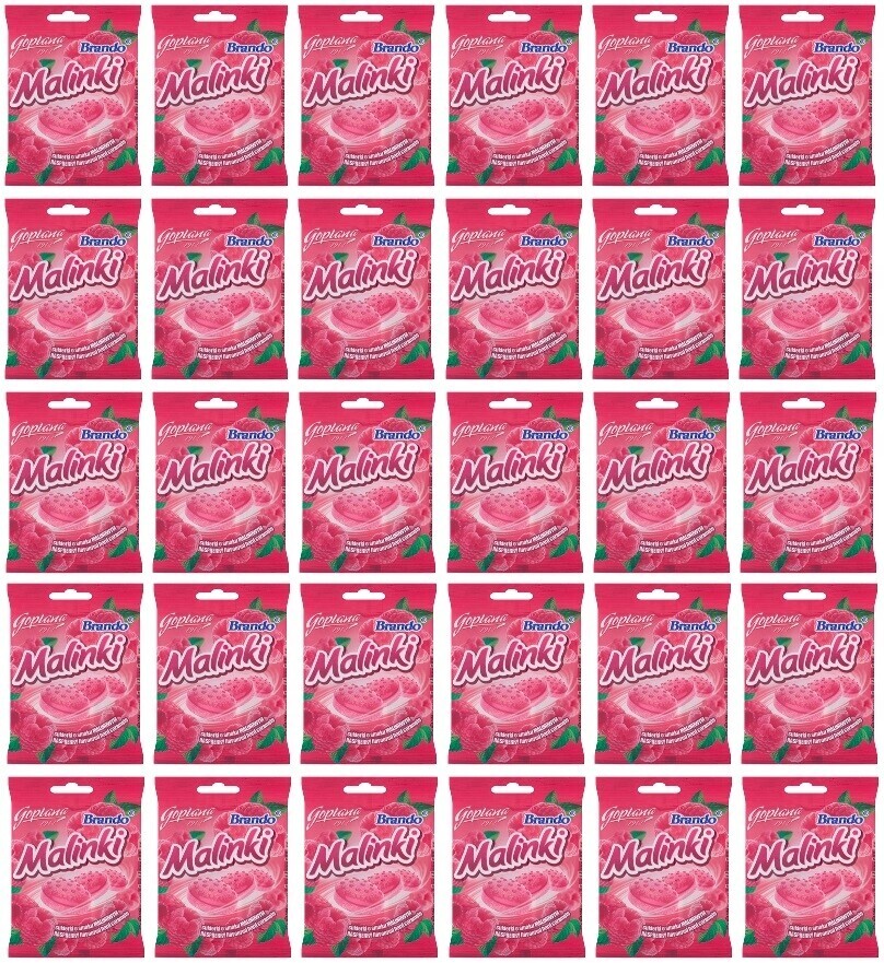 30x 90g Goplana Brando Malinky Karton