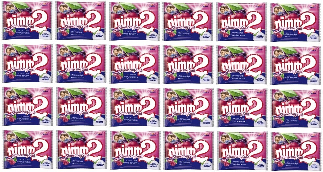 24x 90g NIMM2 Słoneczny Smutné plněné bonbóny Karton
