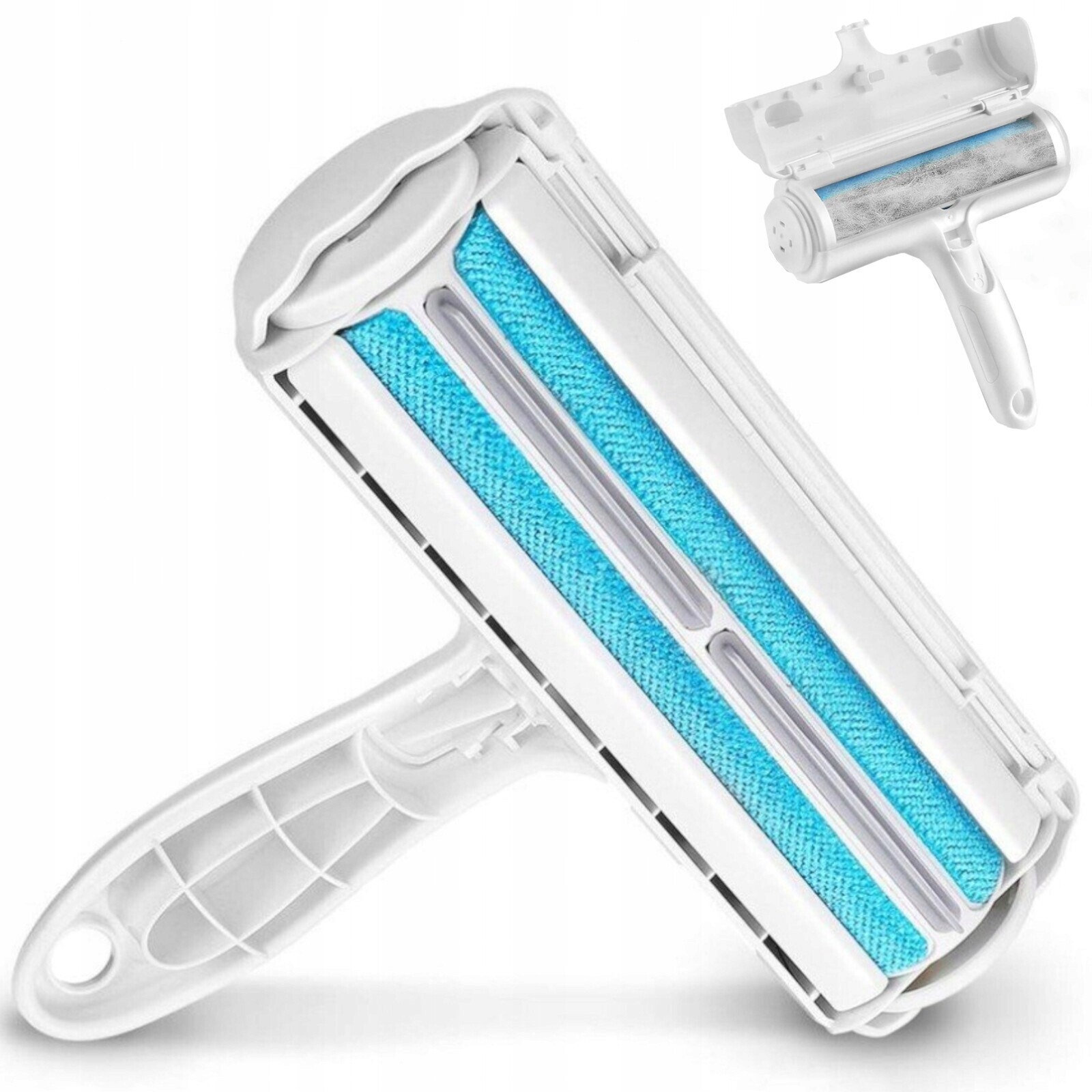 Kartáč na odstraňování chlupů psa a kočky z oblečení koberců