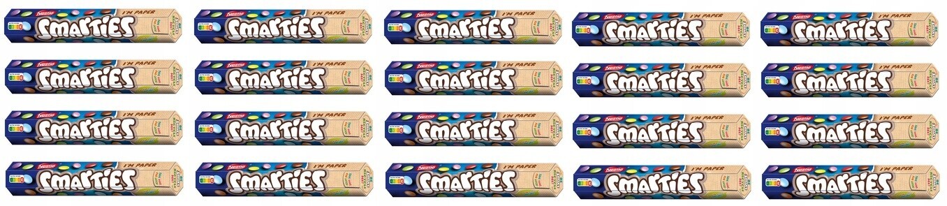 20x 130g Nestle Smarties obří dražé tuba Karton
