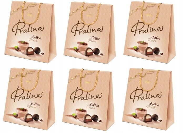 6x 197g Vobro Pralinky kávovým krémem v krabičce