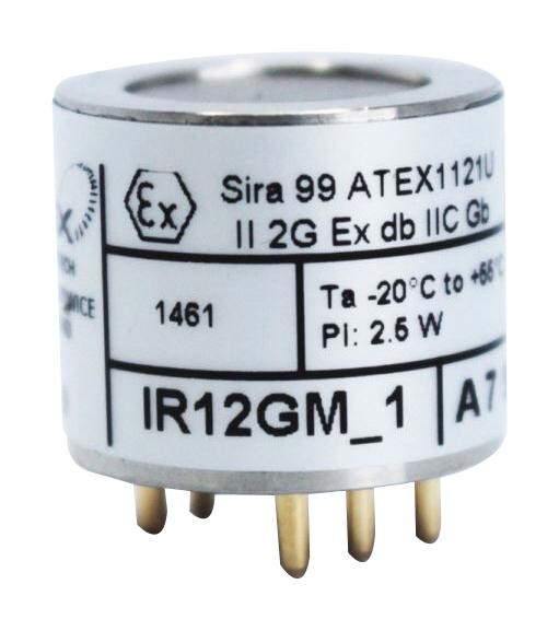 Amphenol Sgx Sensortech Ir12Gm_1 Gas Sensor, Ch4/hydrocarbon, 30Ppm, Ndir