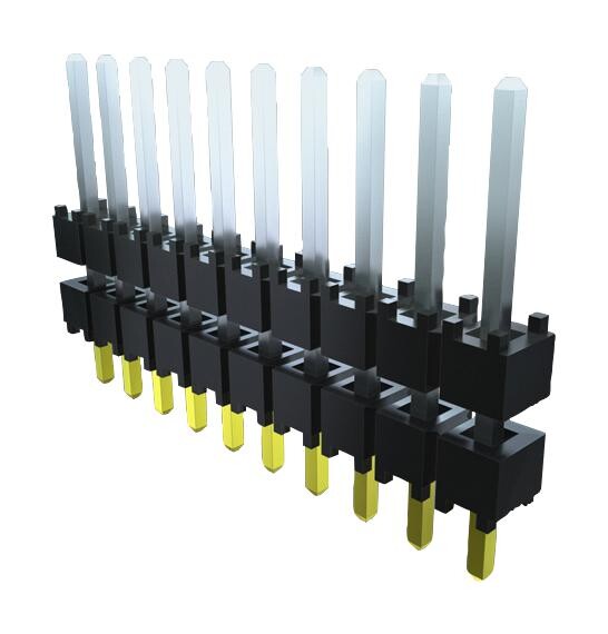 Samtec Dw-50-10-T-S-600 Stacking Conn, Header, 50Pos, 1Row