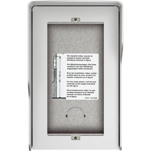 Bticino Sfera povrchová instalační krabice 2M se stříškou proti dešti 350621