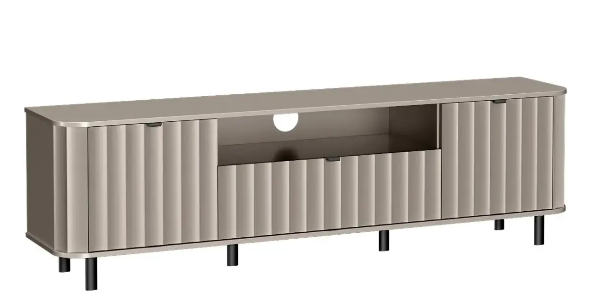 Casarredo Televizní stolek 2D1S JOLY - clay gray