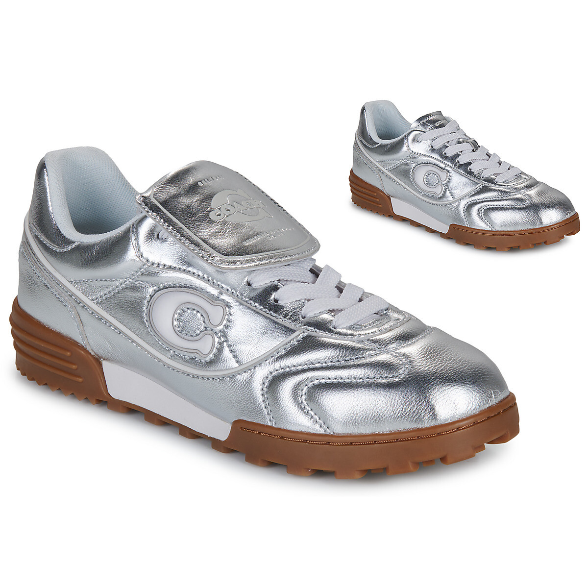 Coach  COACH MATCH SNEAKER  Stříbrná