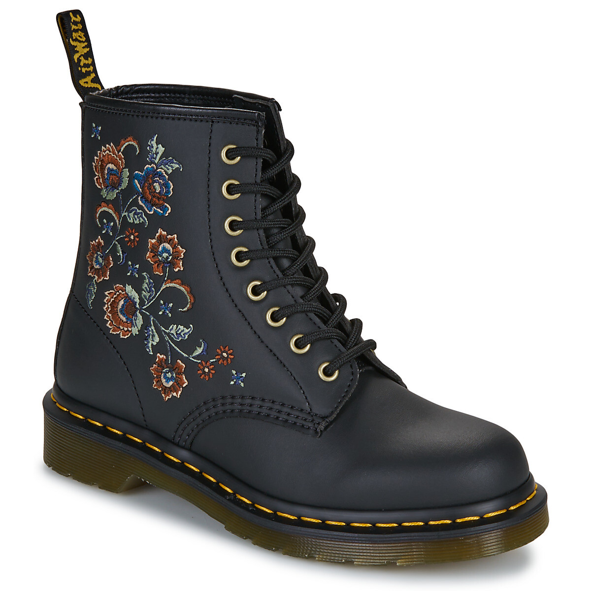 Dr. Martens  1460 Vonda TF 8 Eye Boot Black Genix Nappa  Černá