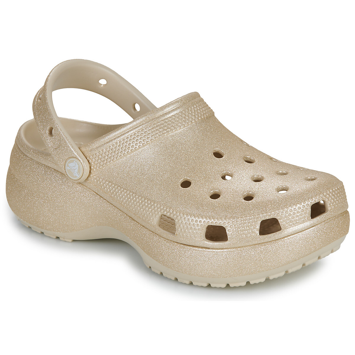 Crocs  Classic Platform Glitter ClogW  Zlatá