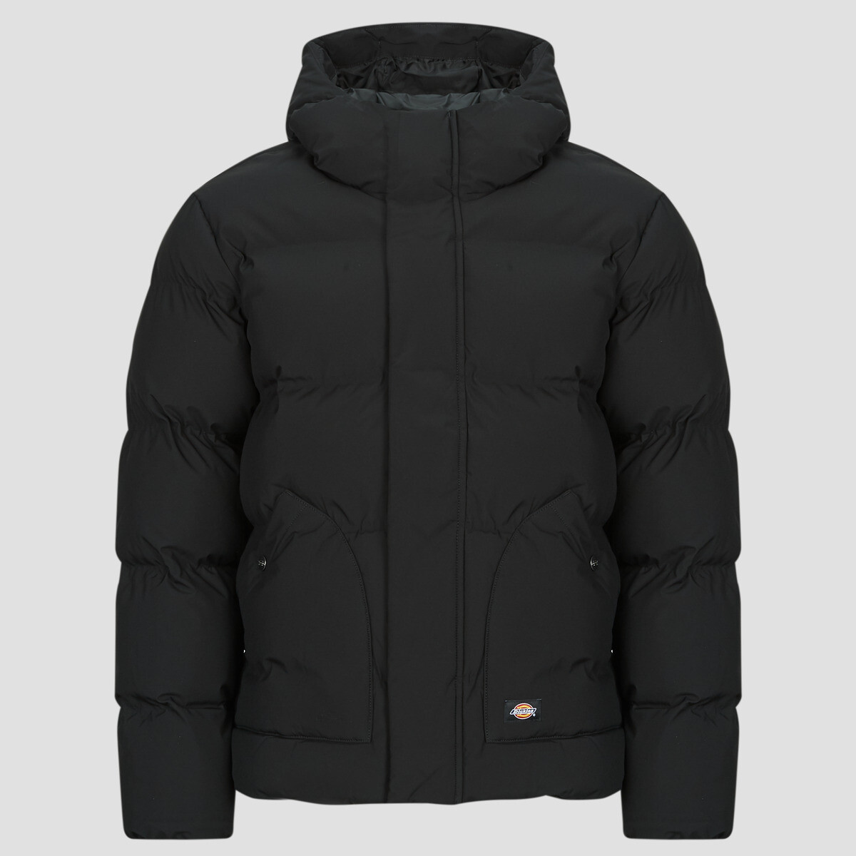 Dickies  EAGLEVILLE HOODED PUFFER  Černá