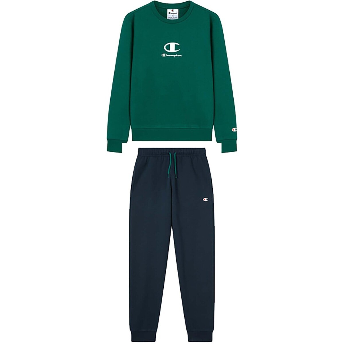 Champion  Crewneck Sweatsuit  Zelená