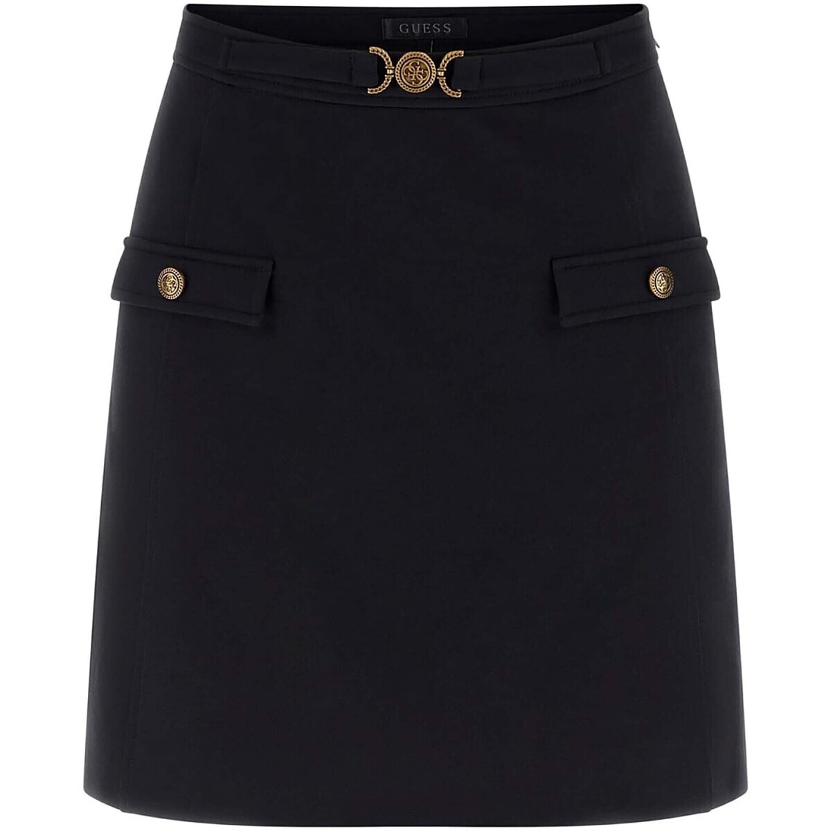 Guess  Chrissy Belted Mini Skirt  Černá
